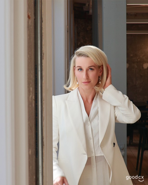 Good Cx bespoke headshots Miriam chancellor