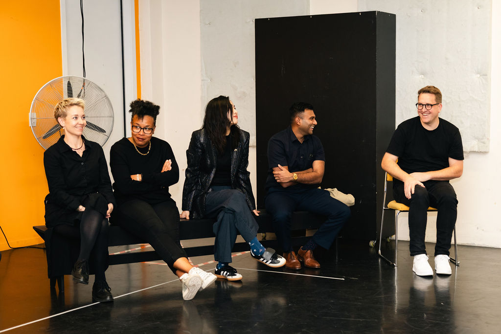 Pasan Thilikasiri and estelle chout leading mentors at Good CX Innovation Lab