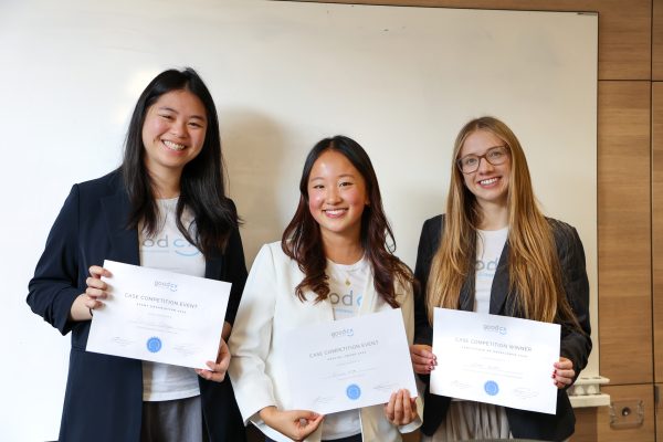 Winning work of the Good CX case competition Christine Chang, Emma Ma, Chloe Hobbs