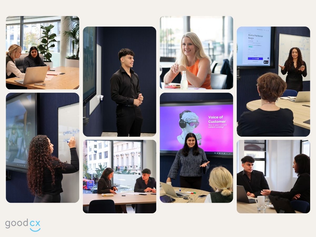 Profitable Posts course Good CX Auckland cohort and interns