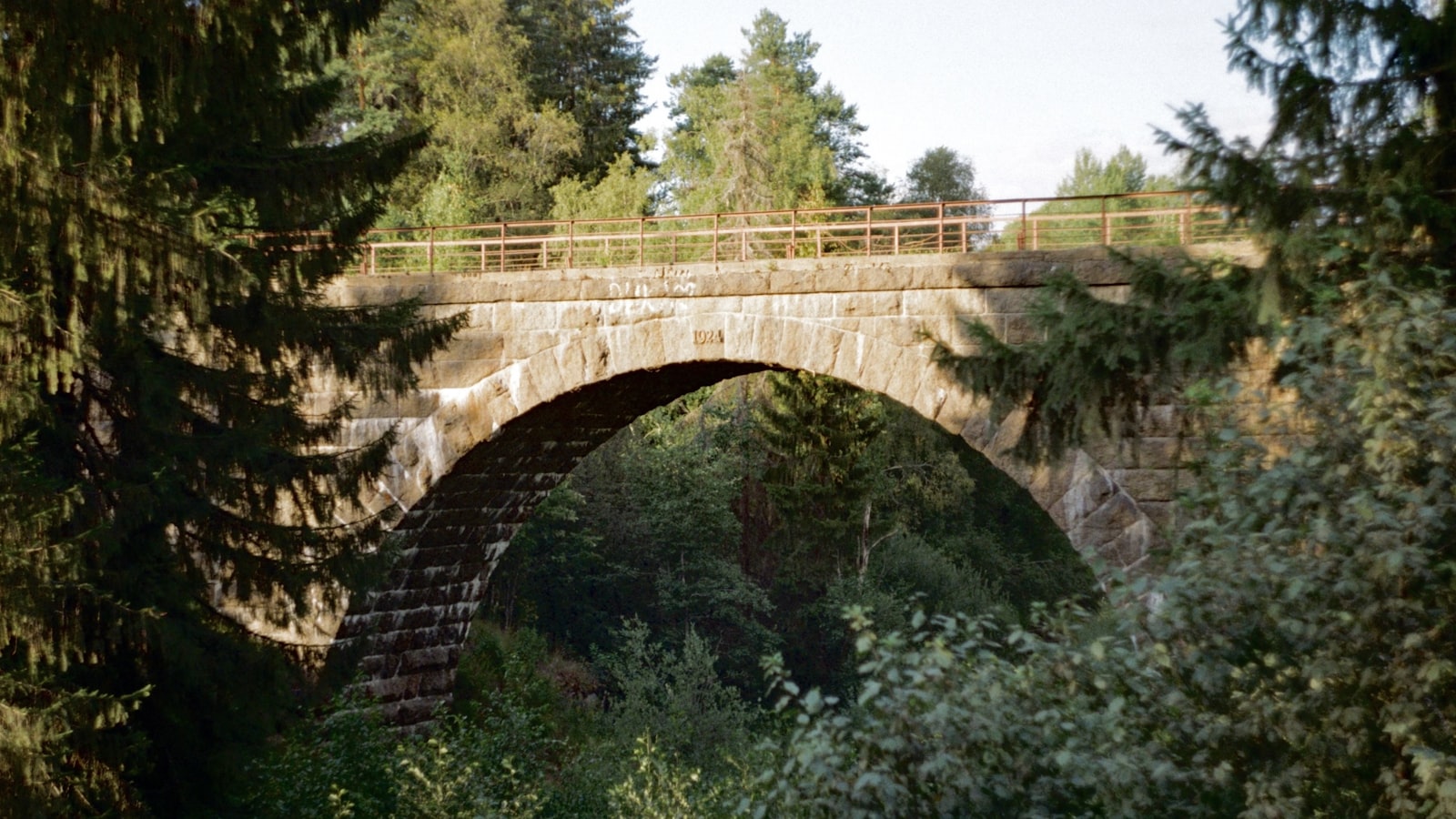 Stone arch bridge over a river, placeholder header image for the bridge model article