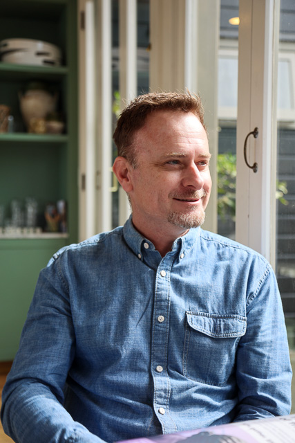 Brenton Webber, founder of Half Time Orange, research partner on The Silence of the System
